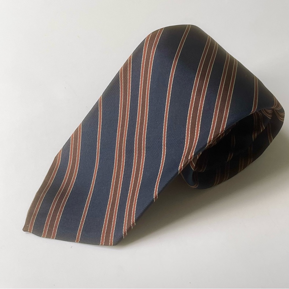 Robert Talbott tie - 100% Silk - Hand sewn in USA - striped - 3” wide